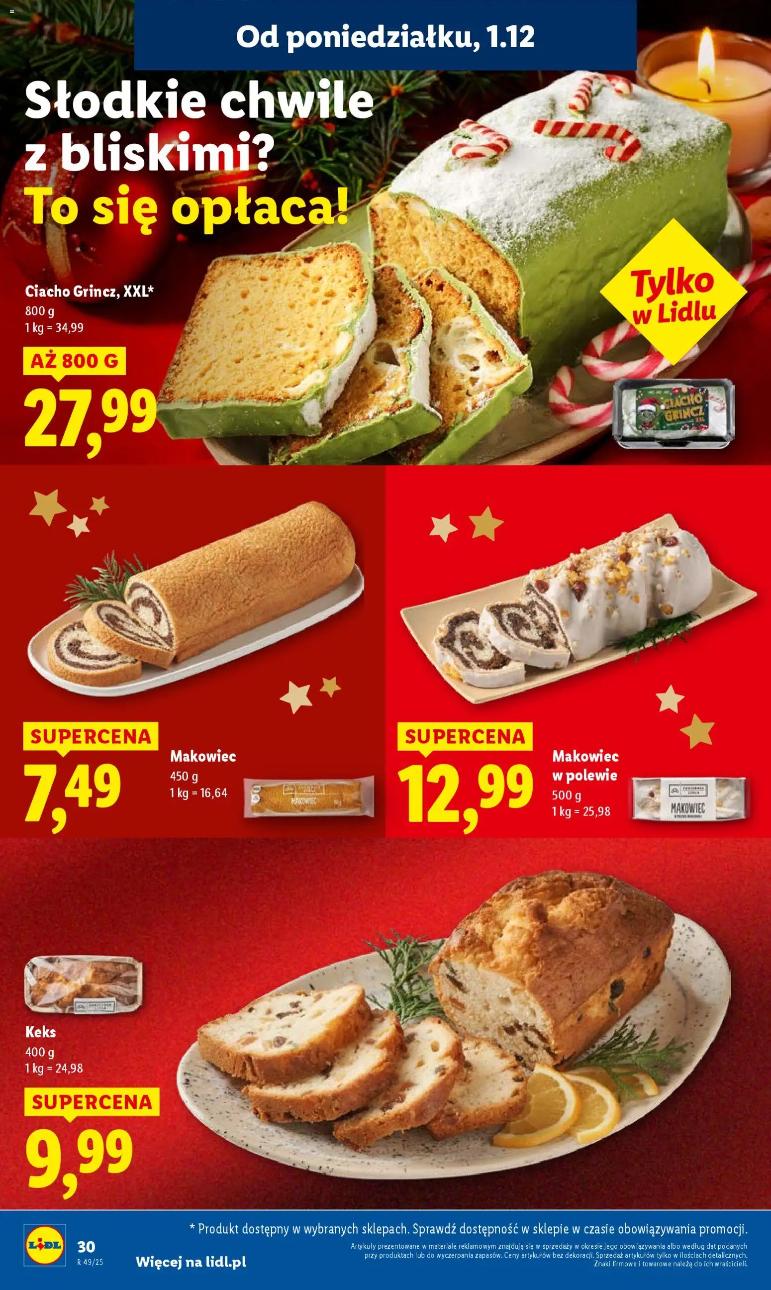 Lidl Gazetka od 01.12.2025 | Strona: 32