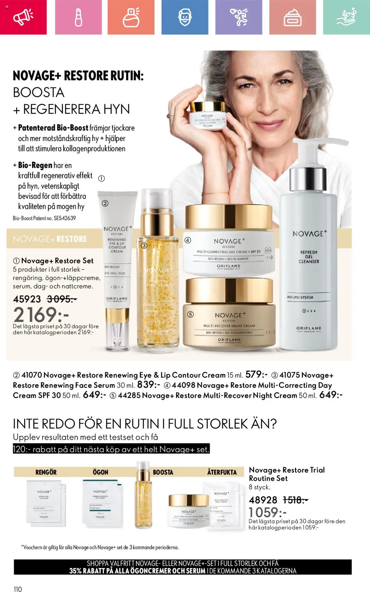Oriflame reklamblad aktuell från 01.06.2025 | Sida: 110 | Produkter: Set, Serum
