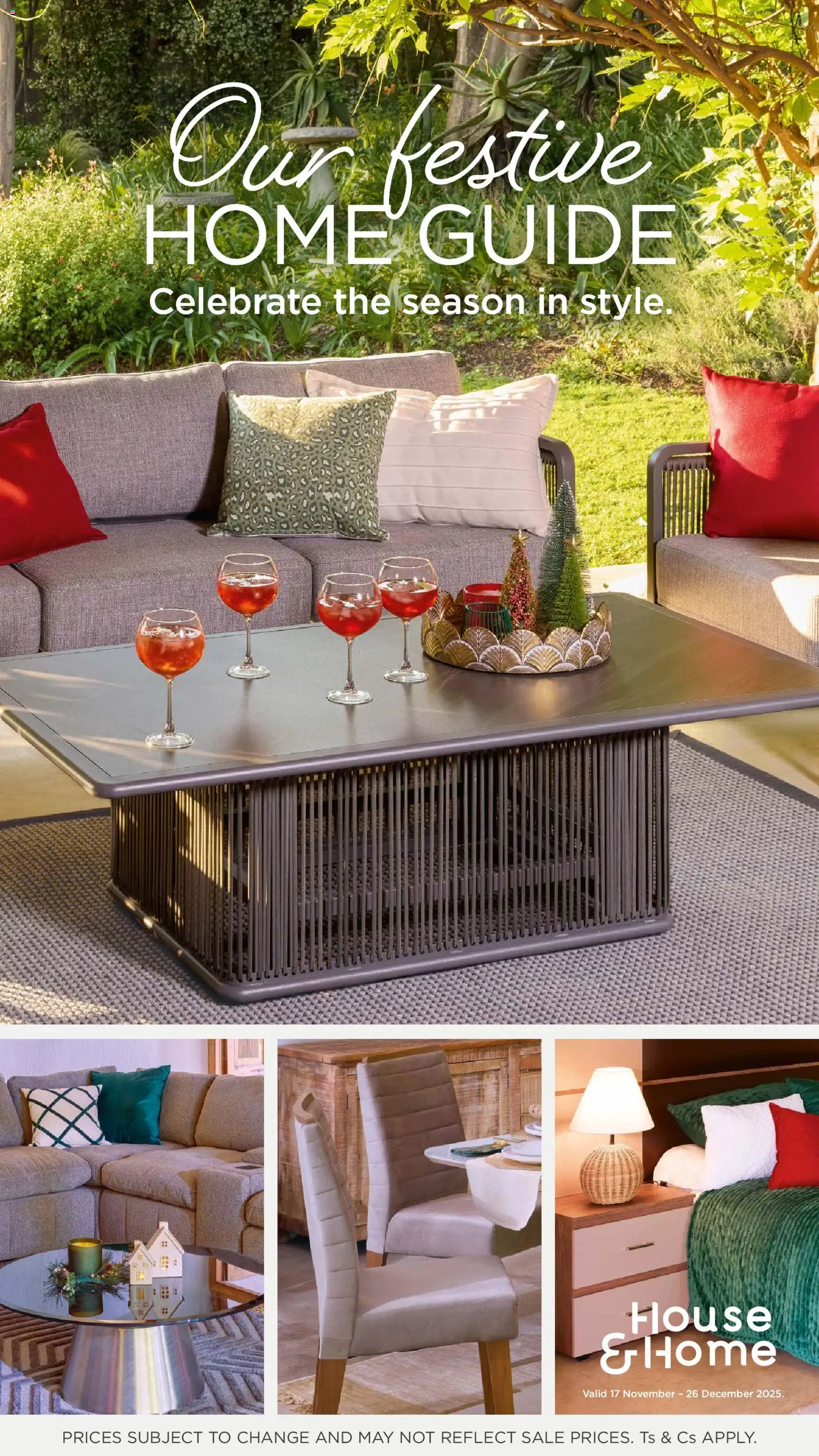 New House and Home catalogue – valid from 17.11.2025 | Page: 1