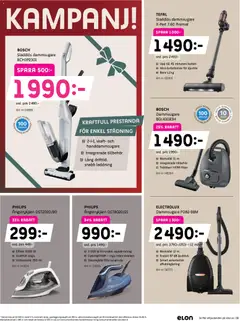 Elon - erbjudanden - Förhandsvisning av reklamblad från butik Elon aktuell från 03.12.2025 | Sida: 11 | Produkter: Dammsugare, Batteri