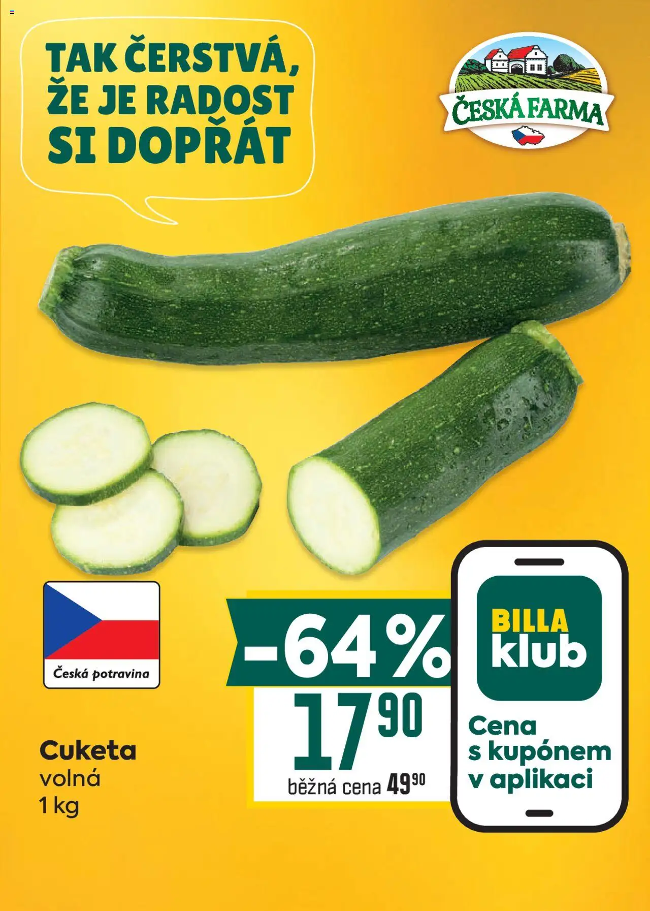 Billa Velký leták od 06.08.2025 | Strana: 5 | Produkty: Cuketa