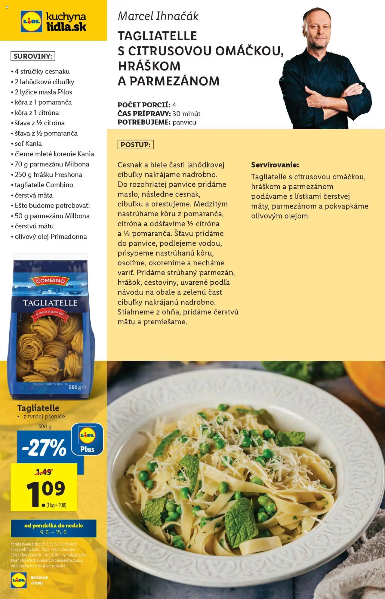 Lidl leták │ platný od 09.06.2025 | Strana: 88 | Produkty: Kuchyňa, Olej, Cesnak, Soľ