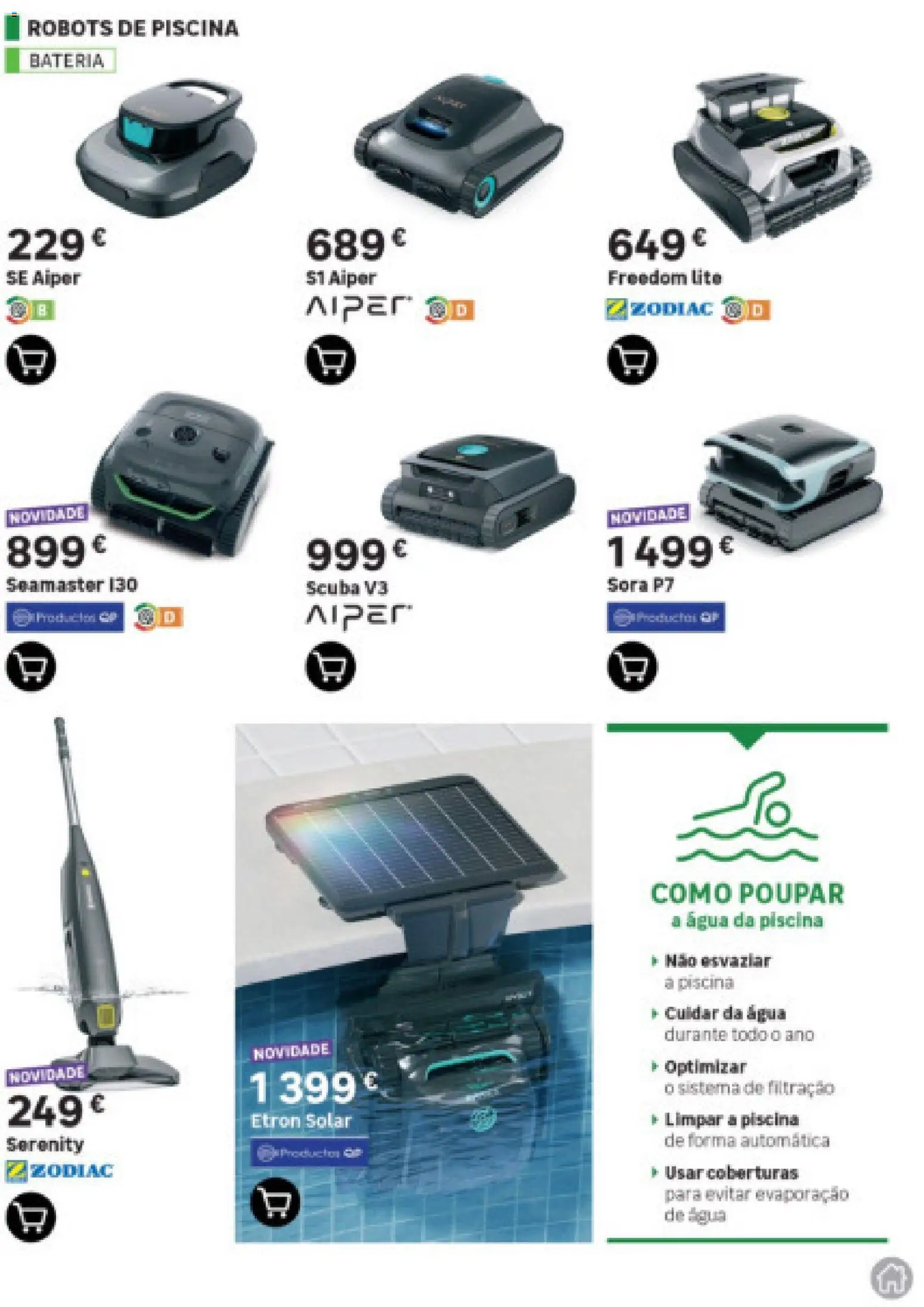 Leroy Merlin Arquipélago da Madeira Jardim │ válido de 12.03.2026 | Página: 73 | Produtos: Agua, Piscina, Bateria