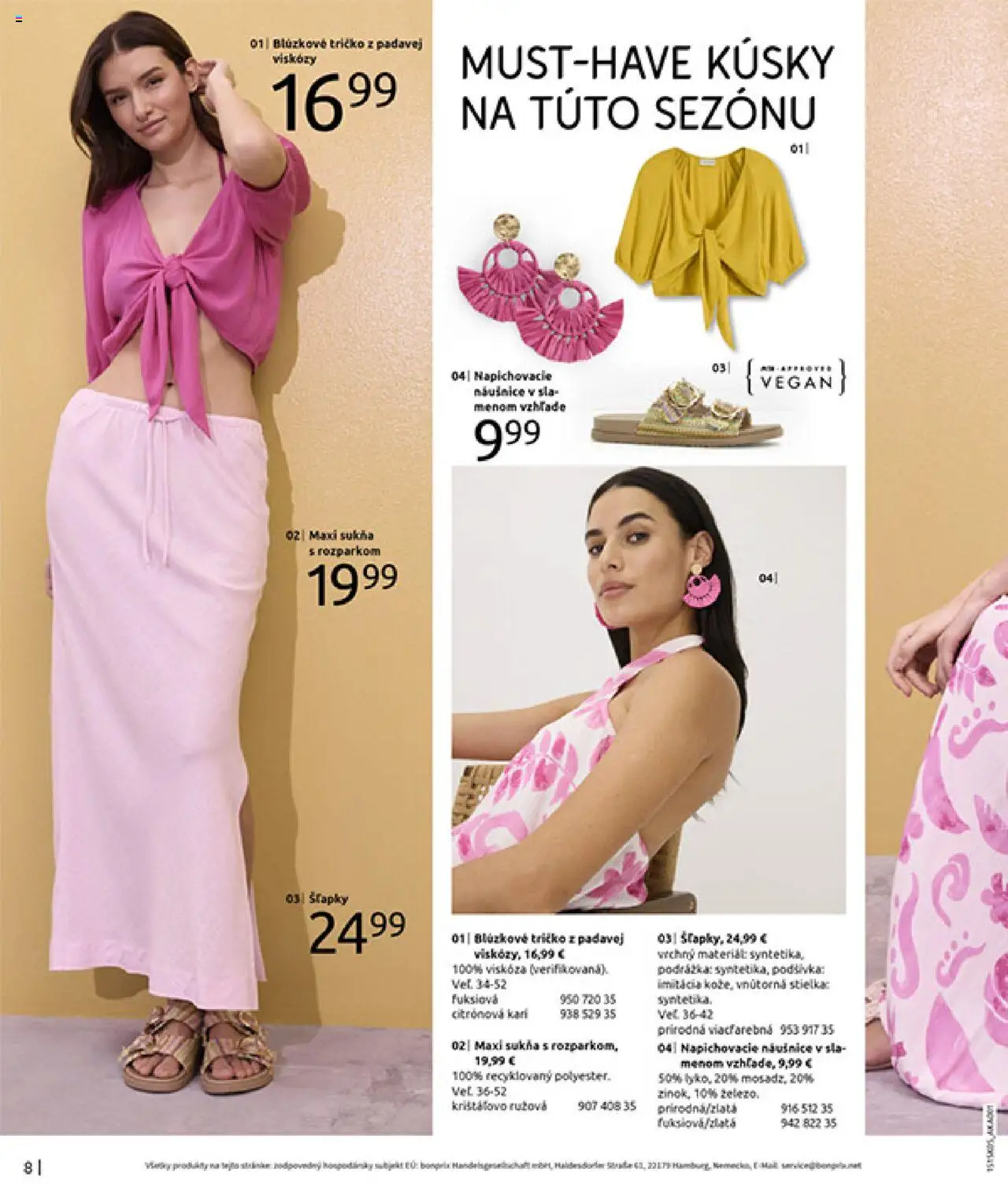 Bonprix katalóg dovolenkové essential kúsky │ platný od 17.06.2025 | Strana: 10 | Produkty: Tričko