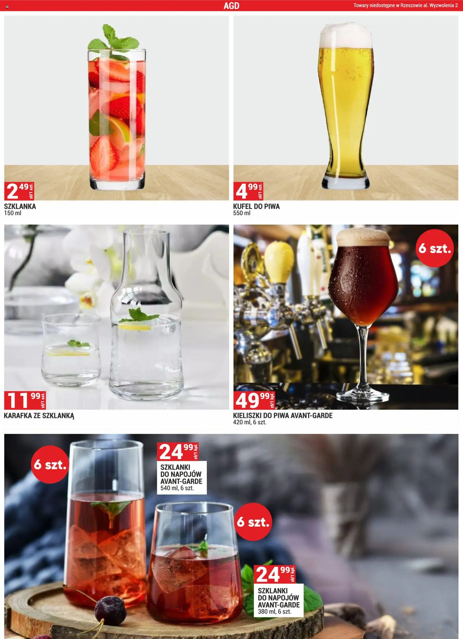 Merkury Market Gazetka od 01.12.2025 | Strona: 16 | Produkty: Szklanka, Szklanki