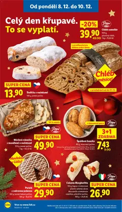 Náhled letáku Chléb someliér, 500 g, pšeničný chléb od 08.12.2025 | Strana: 10