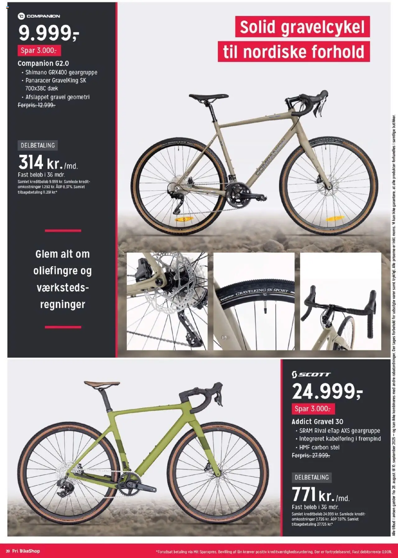 Fri BikeShop Tilbudsavis gyldig fra 28.08.2025 | Side: 20