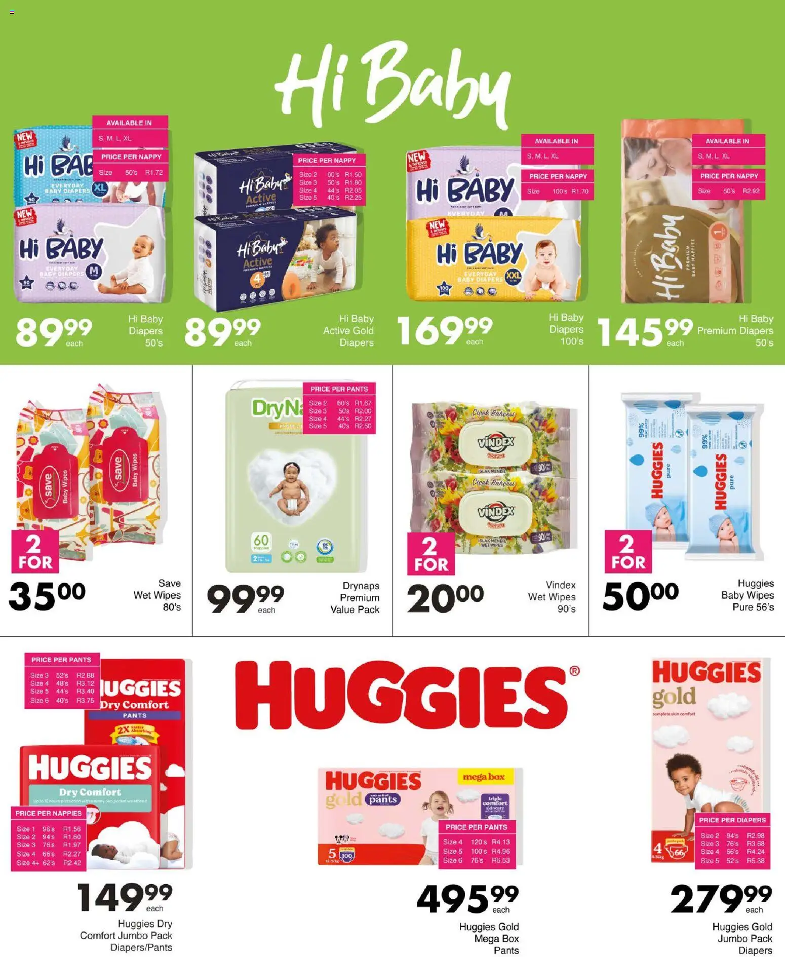 New Save catalogue – valid from 12.02.2026 | Page: 55 | Products: Pants, Box, Water, Nappies