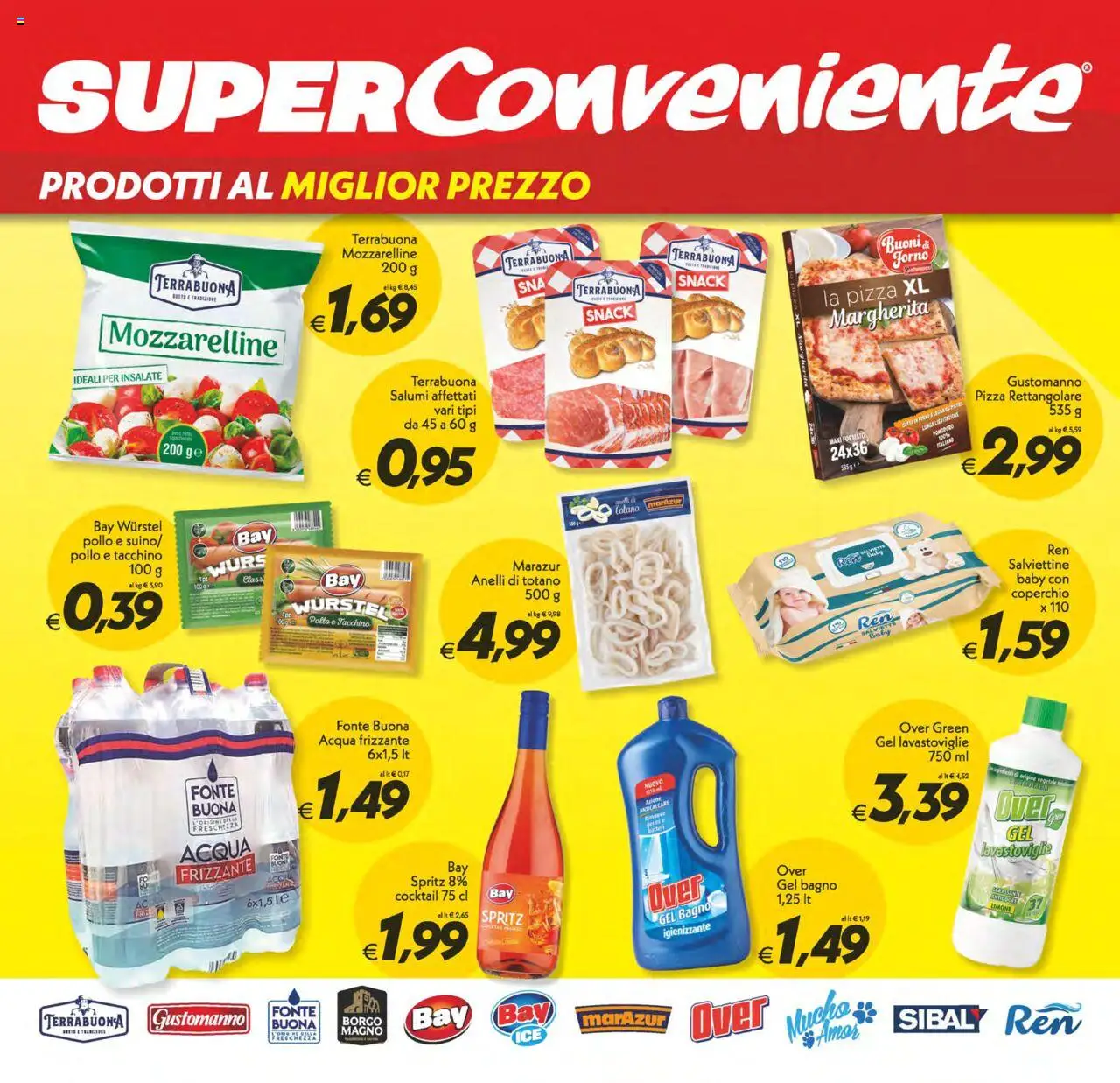 Volantino SuperConveniente del 10.10.2025 | Pagina: 17 | Prodotti: Pizza, Limone, Lavastoviglie, Forno