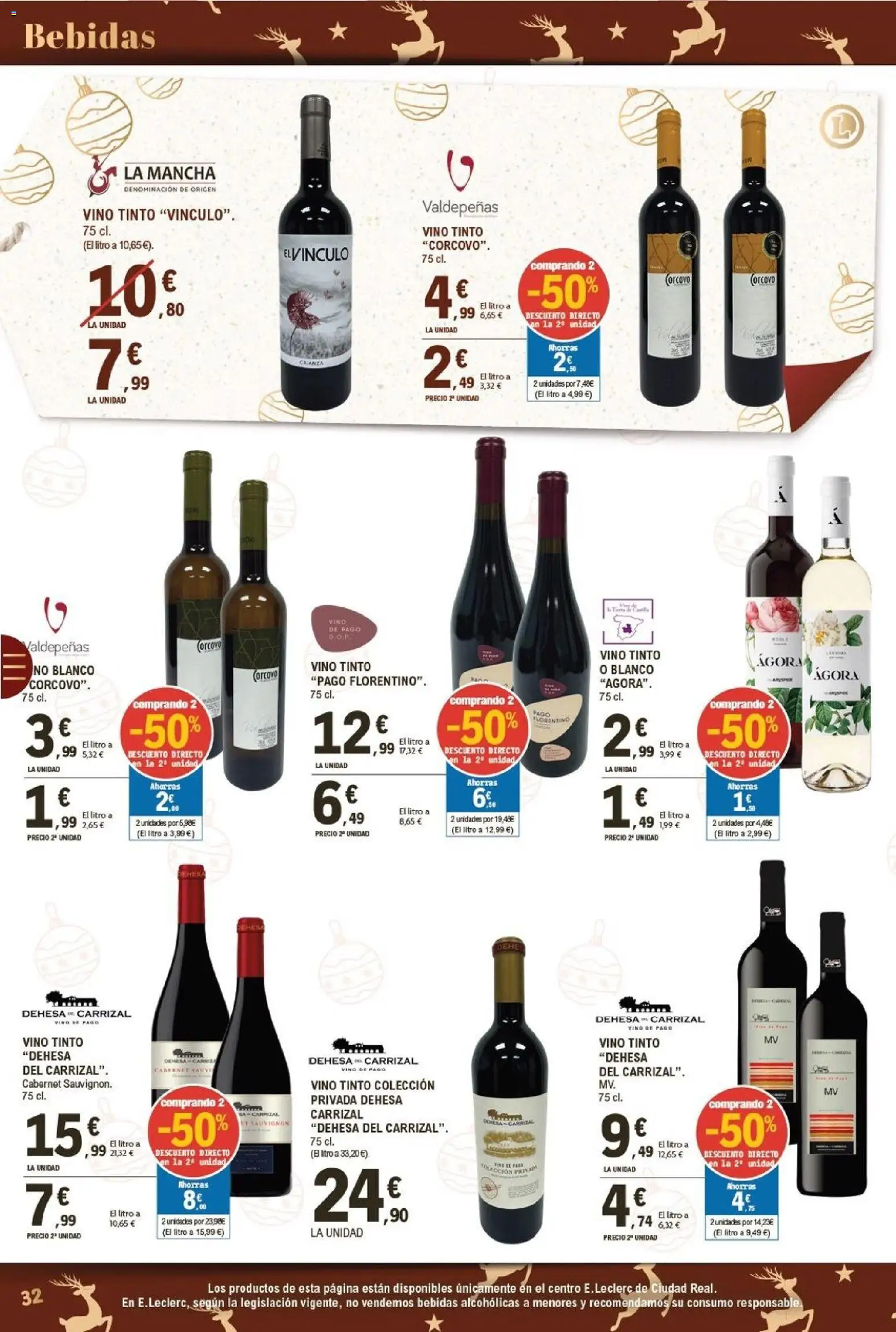 E.Leclerc folleto │ válido desde el 15.12.2025 | Página: 32 | Productos: Vino