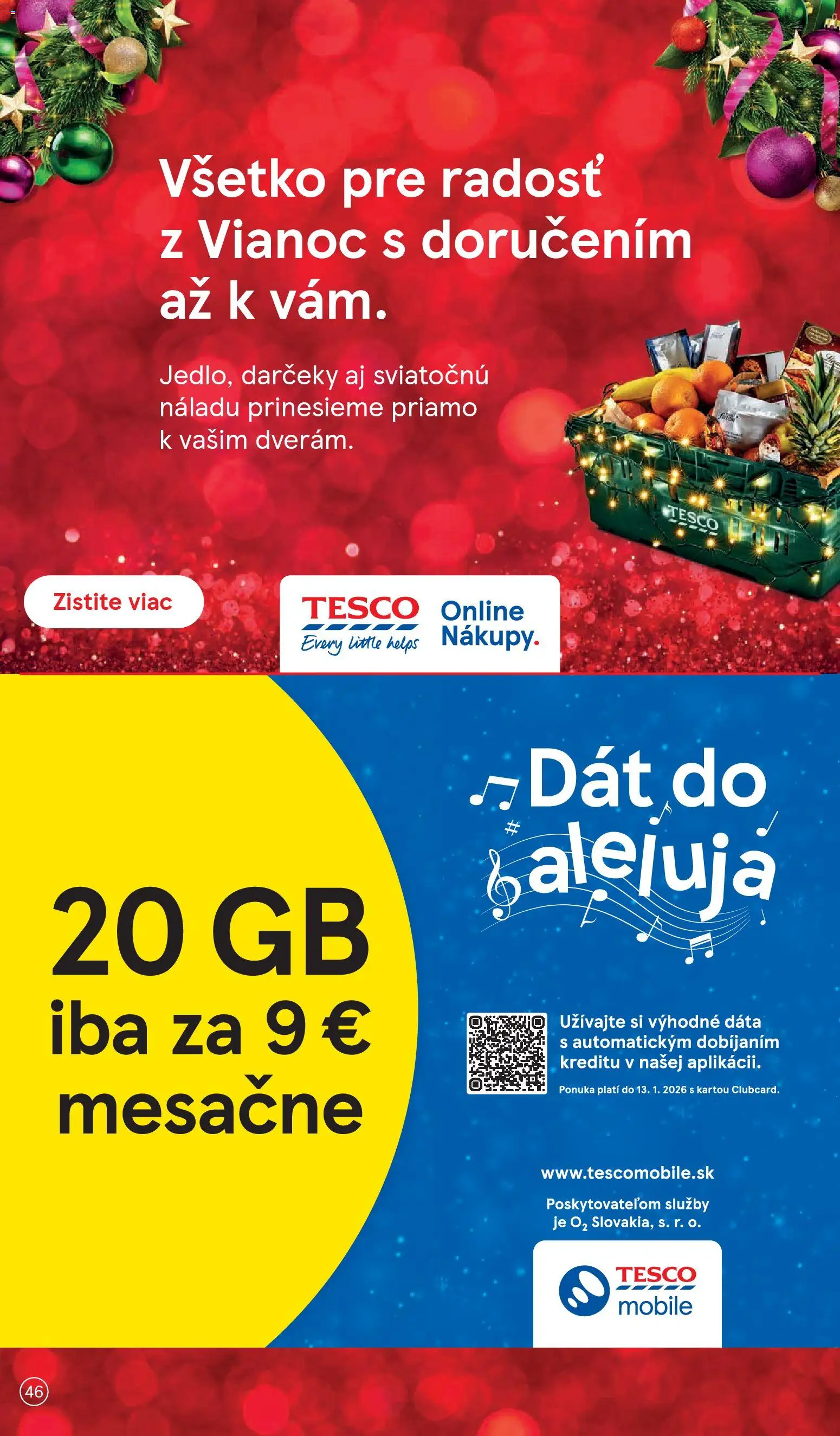 Nové Tesco akcie – leták je platný od 26.11.2025 | Strana: 46