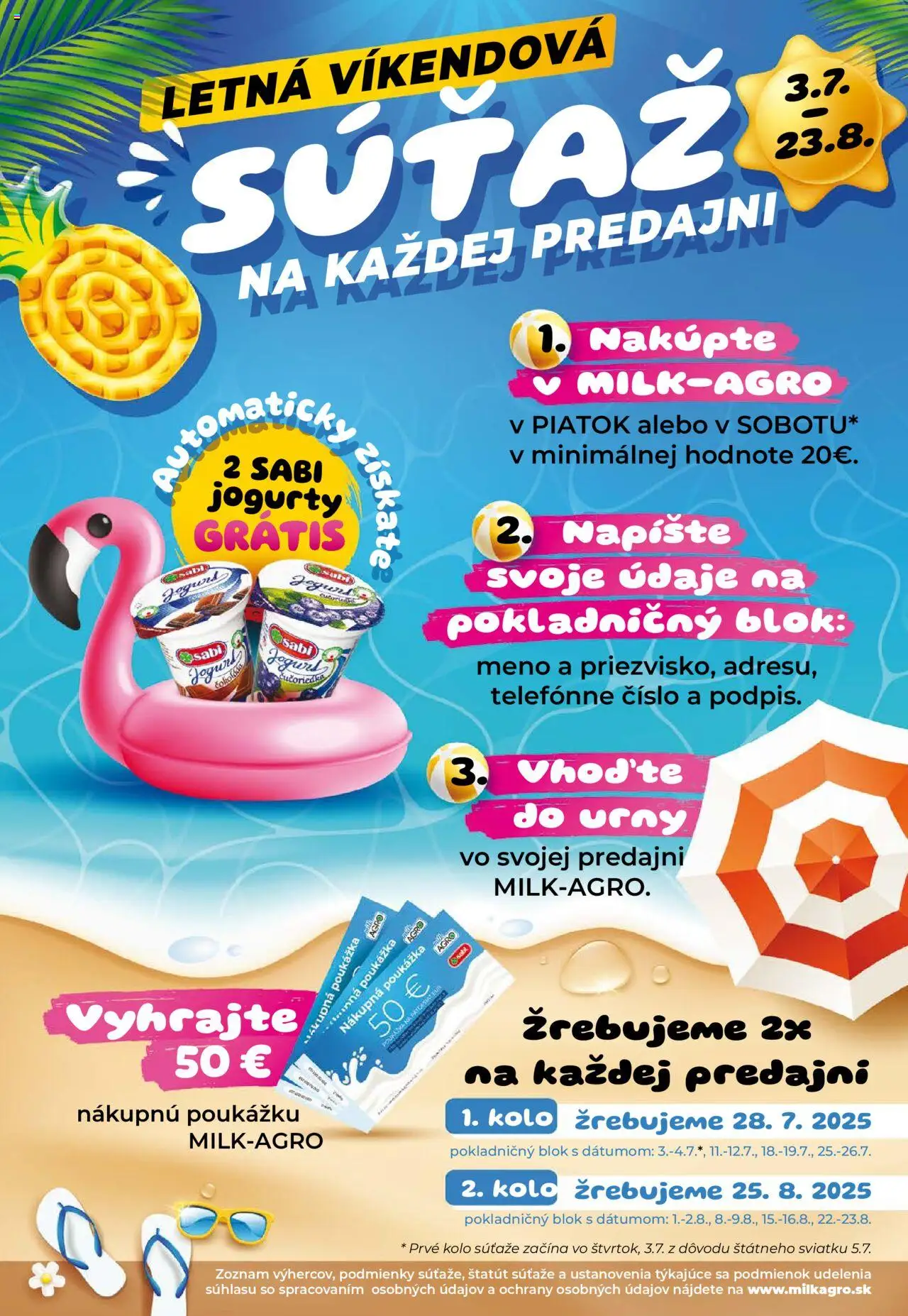 Milk Agro leták │ platný od 16.07.2025 | Strana: 5 | Produkty: Jogurt
