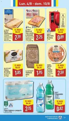 Aldi folleto Canarias │ válido desde el 04.08.2025 | Página: 11 | Productos: Vino, Papel higienico, Νυχτικό, Mesa