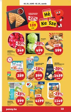 FAGYLAKOMA DÍNÓ NUGGETS XXL*, Dínó nuggets, gyorsfagyasztott, 2 kg - amely érvényes a következő dátumtól: 19.02.2026 | Oldal: 22