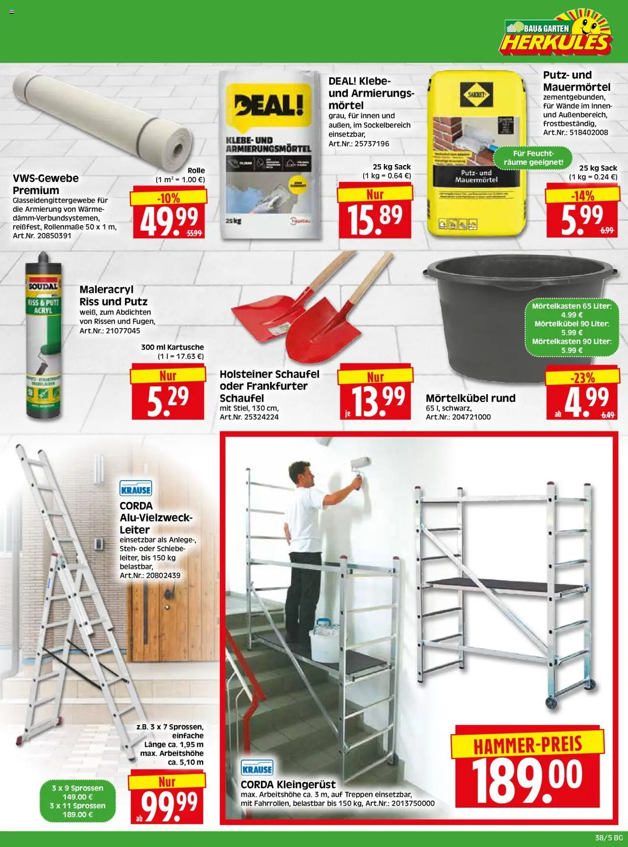 HERKULES - Bau & Garten – gültig ab 15.09.2025 | Seite: 5