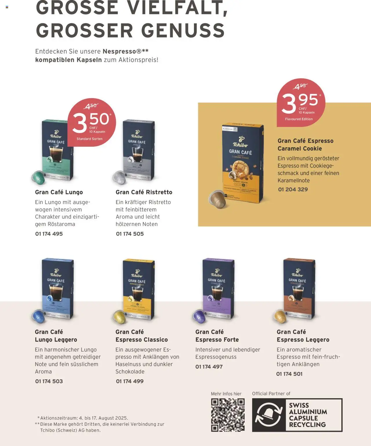 Tchibo Aktionen ab 01.08.2025 | Seite: 149 | Produkte: Schokolade