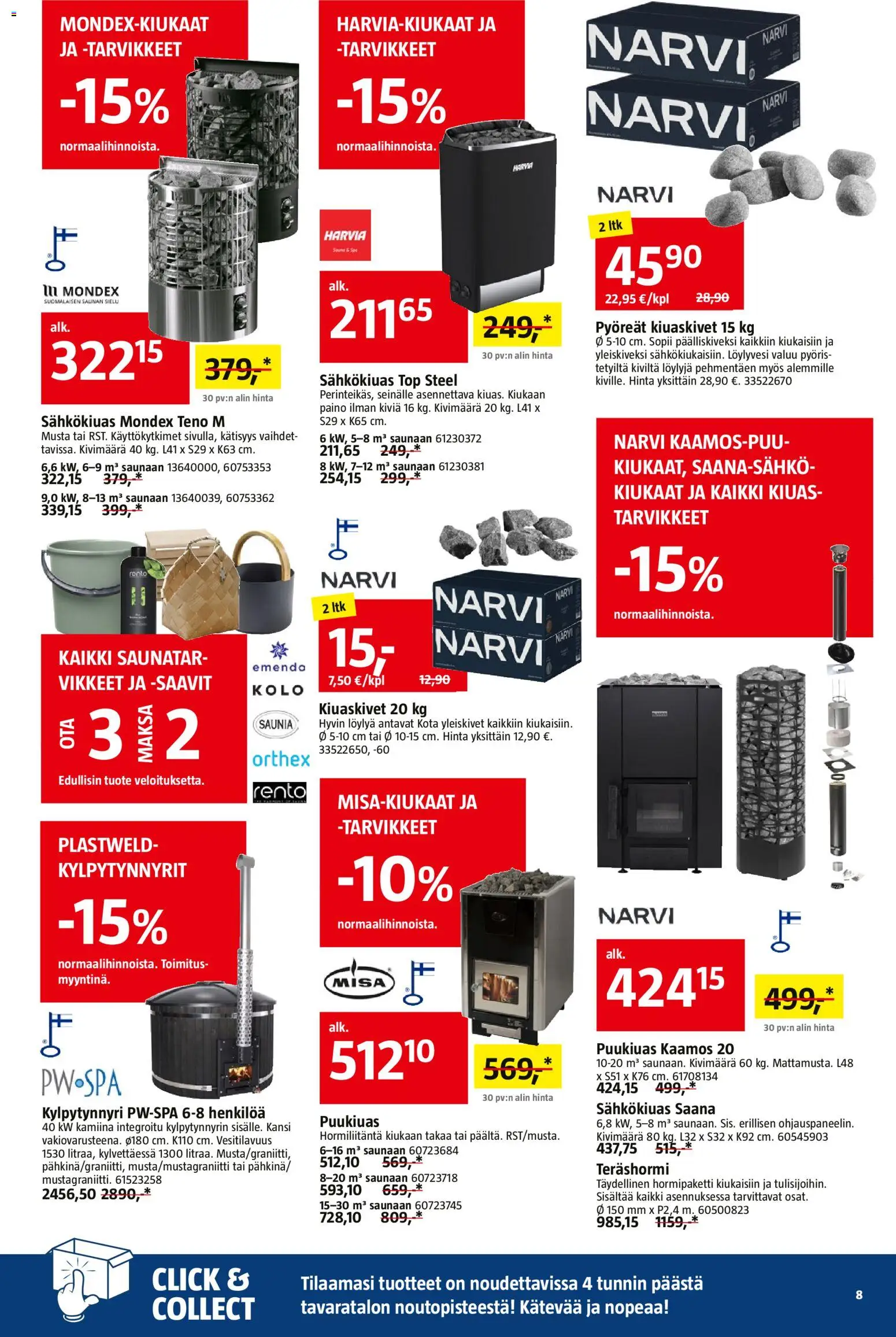 Bauhaus tarjoukset – voimassa 29.10.2025 alkaen | Sivu: 8 | Tuotteet: Kansi