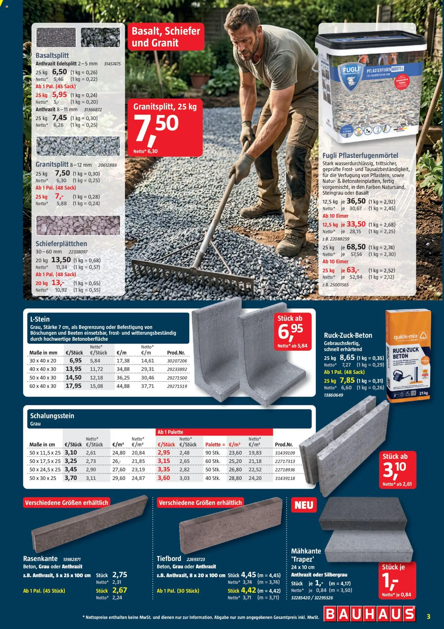Bauhaus Prospekt 	 – gültig ab 11.04.2026 | Seite: 3