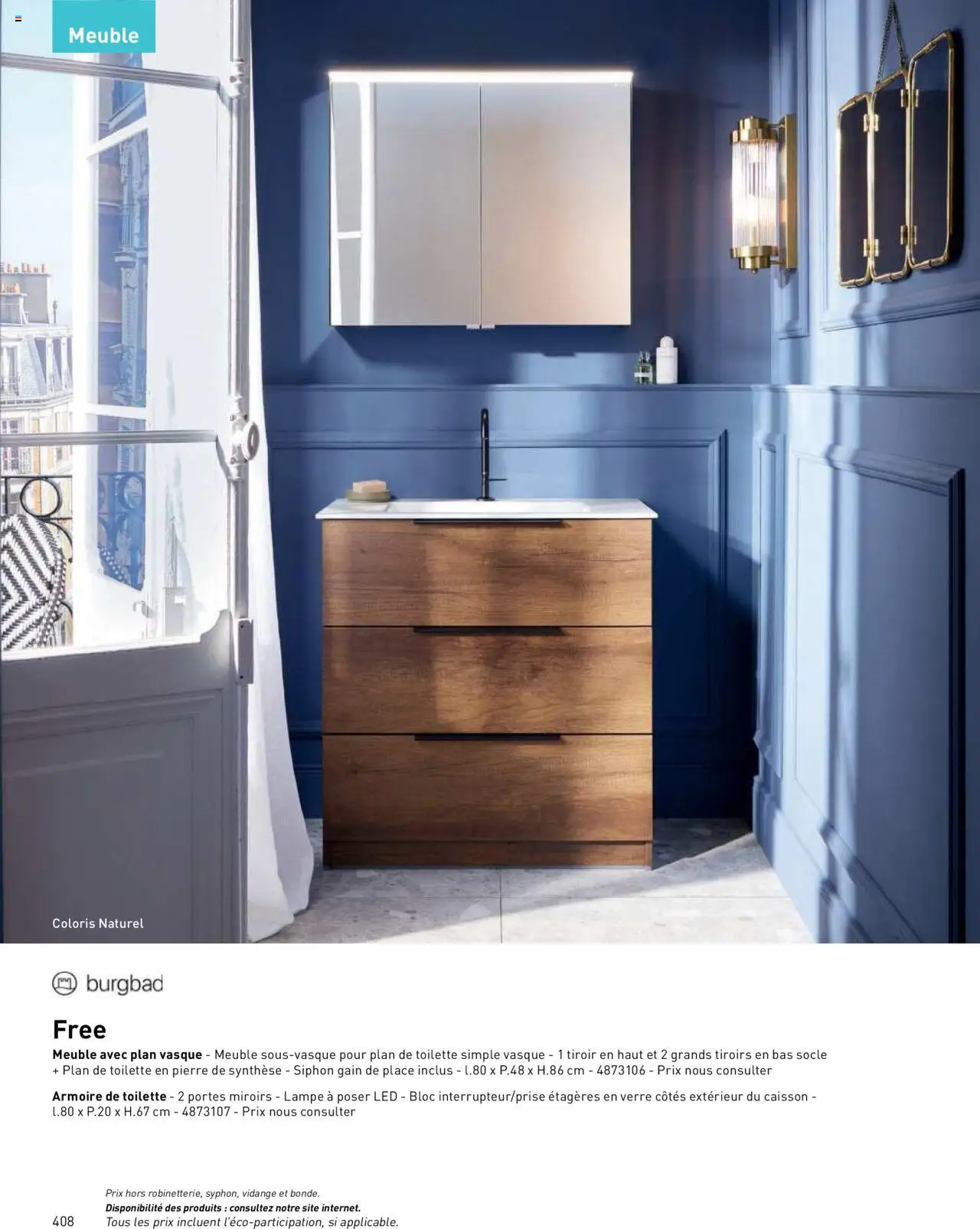  | Page: 408 | Produits: Meuble, Armoire, Portes, Lampe