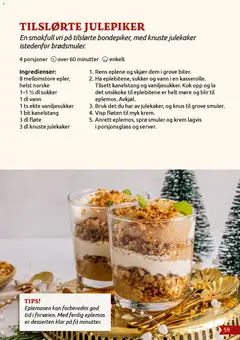 Forhåndsvisning av Joker Julens Søte Gleder gyldig fra 27.11.2025 | Side: 59 | Produkter: Visp, Krem, Sukker, Strandväska