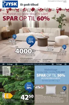 JYSK - Tilbudsavis gyldig fra 01.12.2025