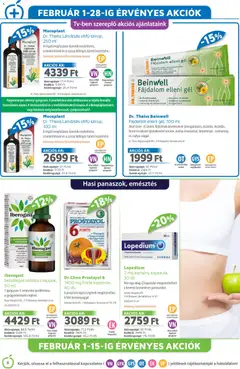 Alma Gyógyszertárak Akciós újság - amely érvényes a következő dátumtól: 01.02.2026 | Oldal: 8