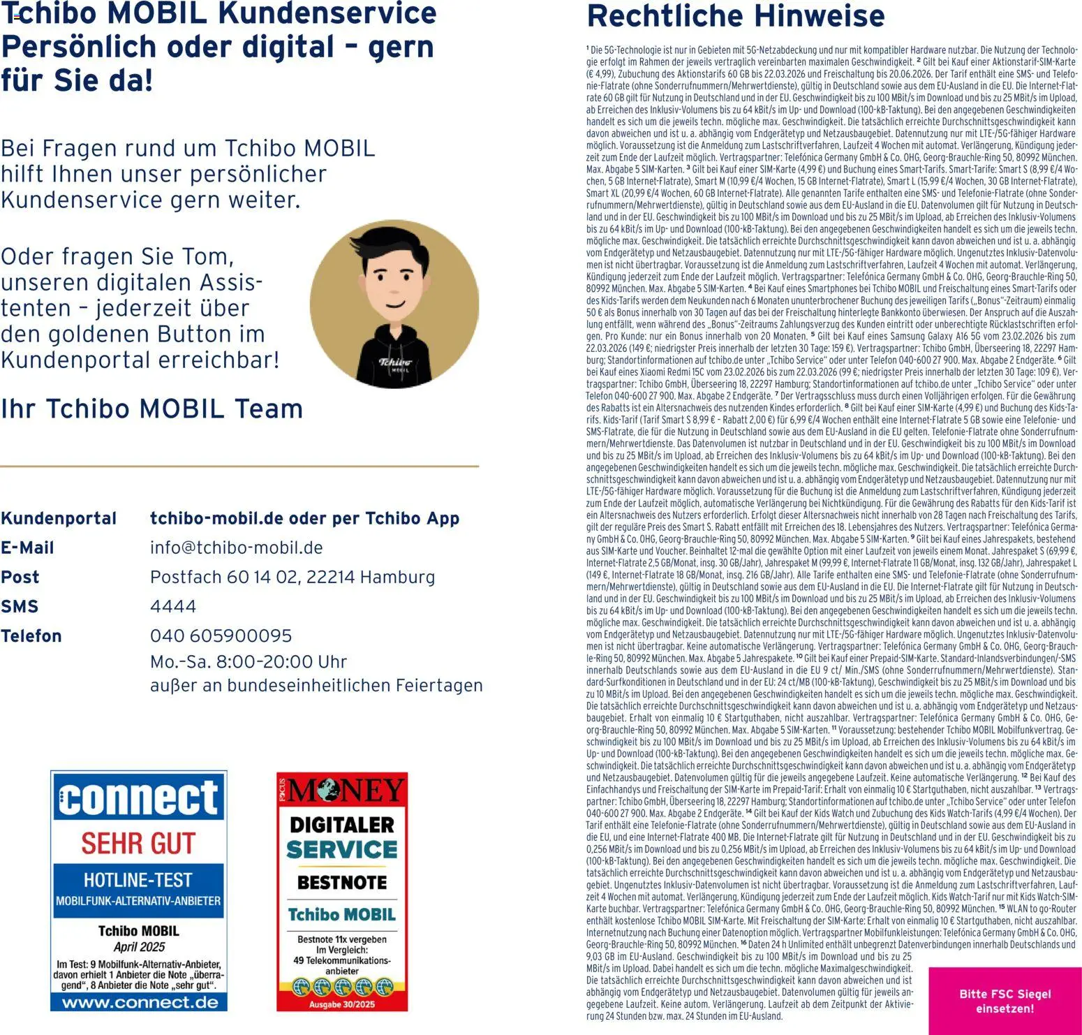 Tchibo MOBIL Flyer – gültig ab 23.02.2026 | Seite: 10 | Produkte: Samsung, Smartphones, Telefon, Uhr