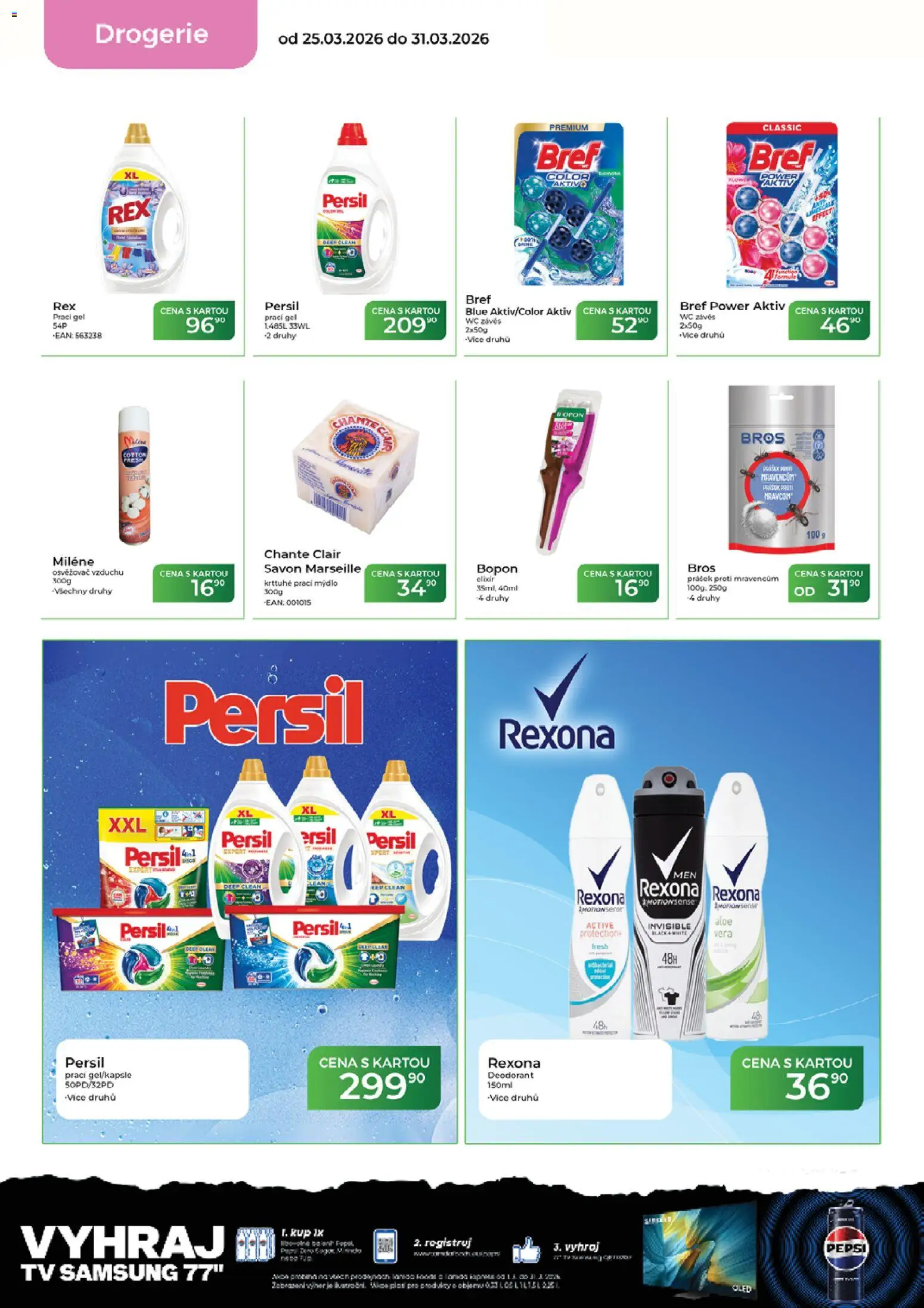 Tamda Foods leták od 25.03.2026 | Strana: 54 | Produkty: Závěs, Pepsi, Wc, Drogerie