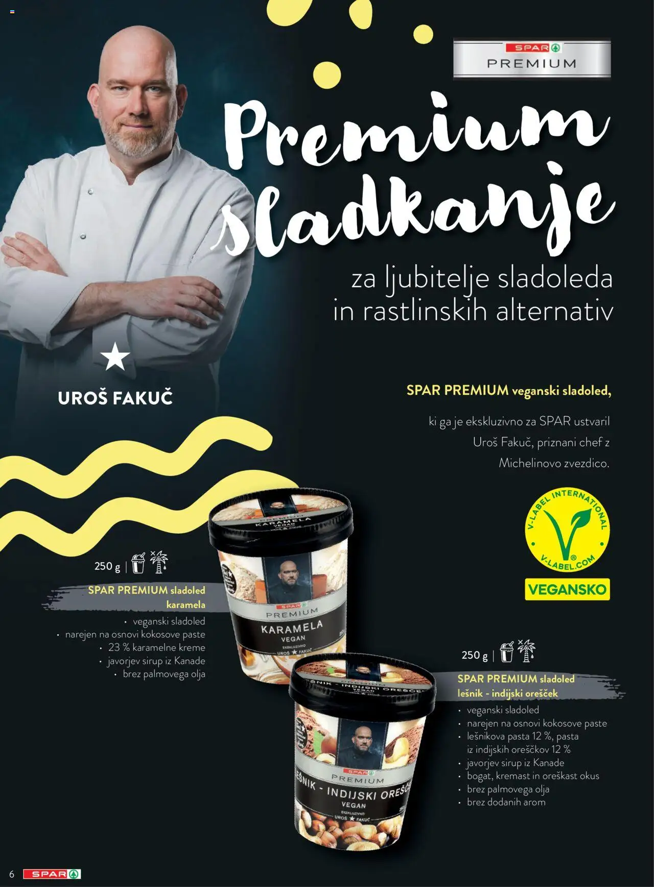 Spar katalog sladoleti │ velja od 14.04.2025 | Stran: 6 | Izdelki: Sirup, Sladoled