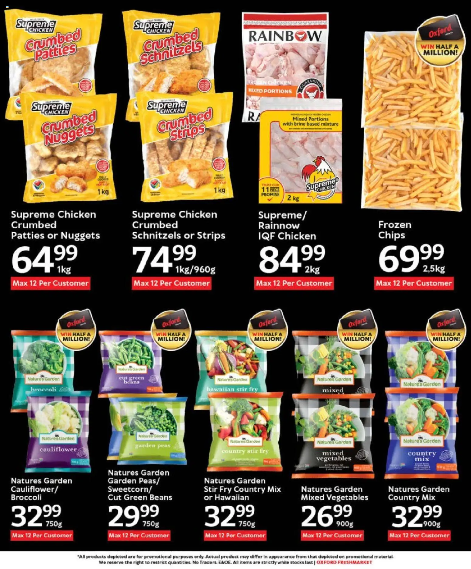 New Oxford Freshmarket catalogue – valid from 12.11.2025 | Page: 15 | Products: Cauliflower, Beans, Chips, Vegetables