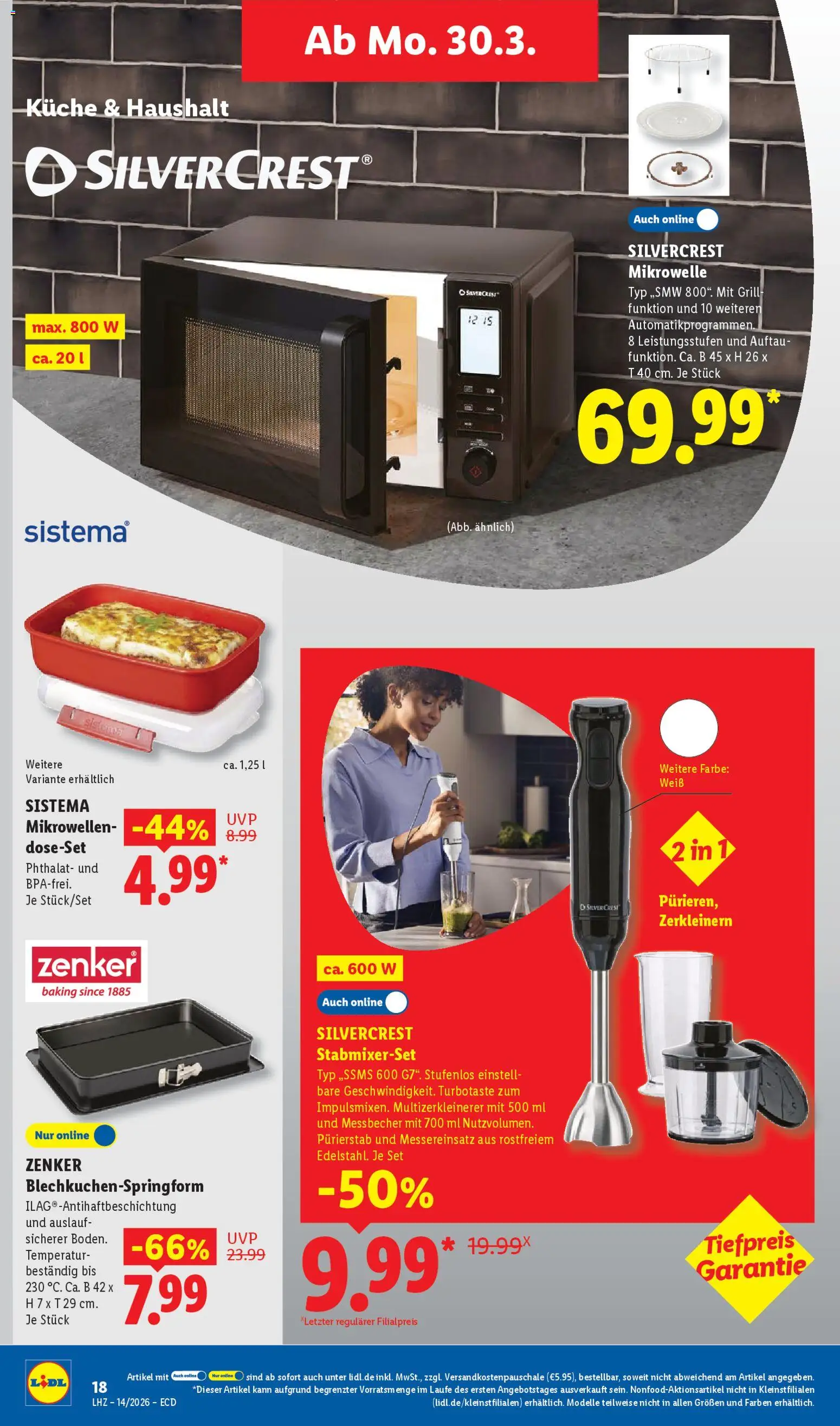 Lidl Německo leták od 30.03.2026 | Strana: 38