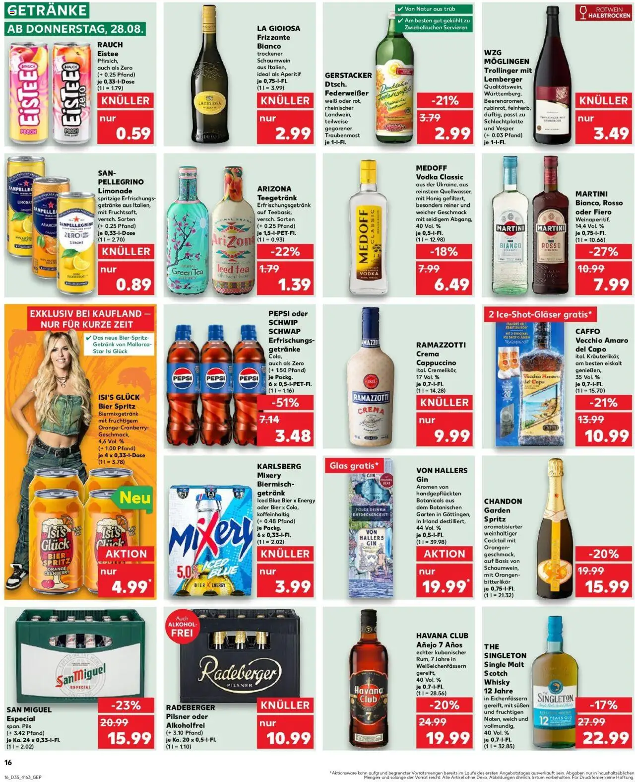 Kaufland prospekt Dreieich	 – gültig ab 28.08.2025 | Seite: 16 | Produkte: Energy, Orangen, Ramazzotti crema, Mixery