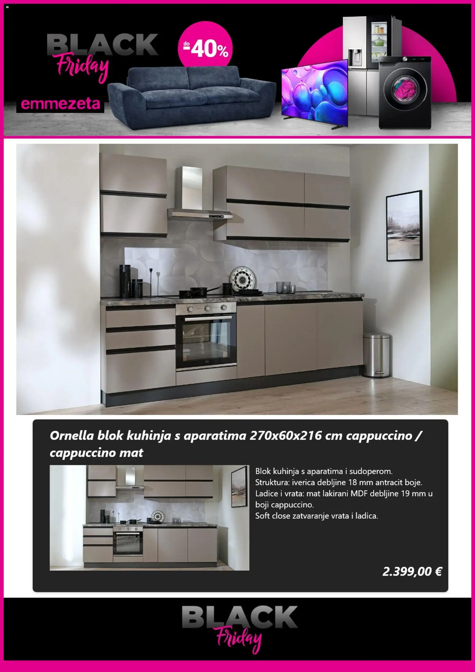 Emmezeta katalog | vrijedi od 27.11.2025 | Stranica: 6 | Proizvodi: Vrata, Ladice, Kuhinja, Cappuccino