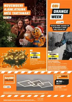 OBI Akciós újság - amely érvényes a következő dátumtól: 24.11.2025