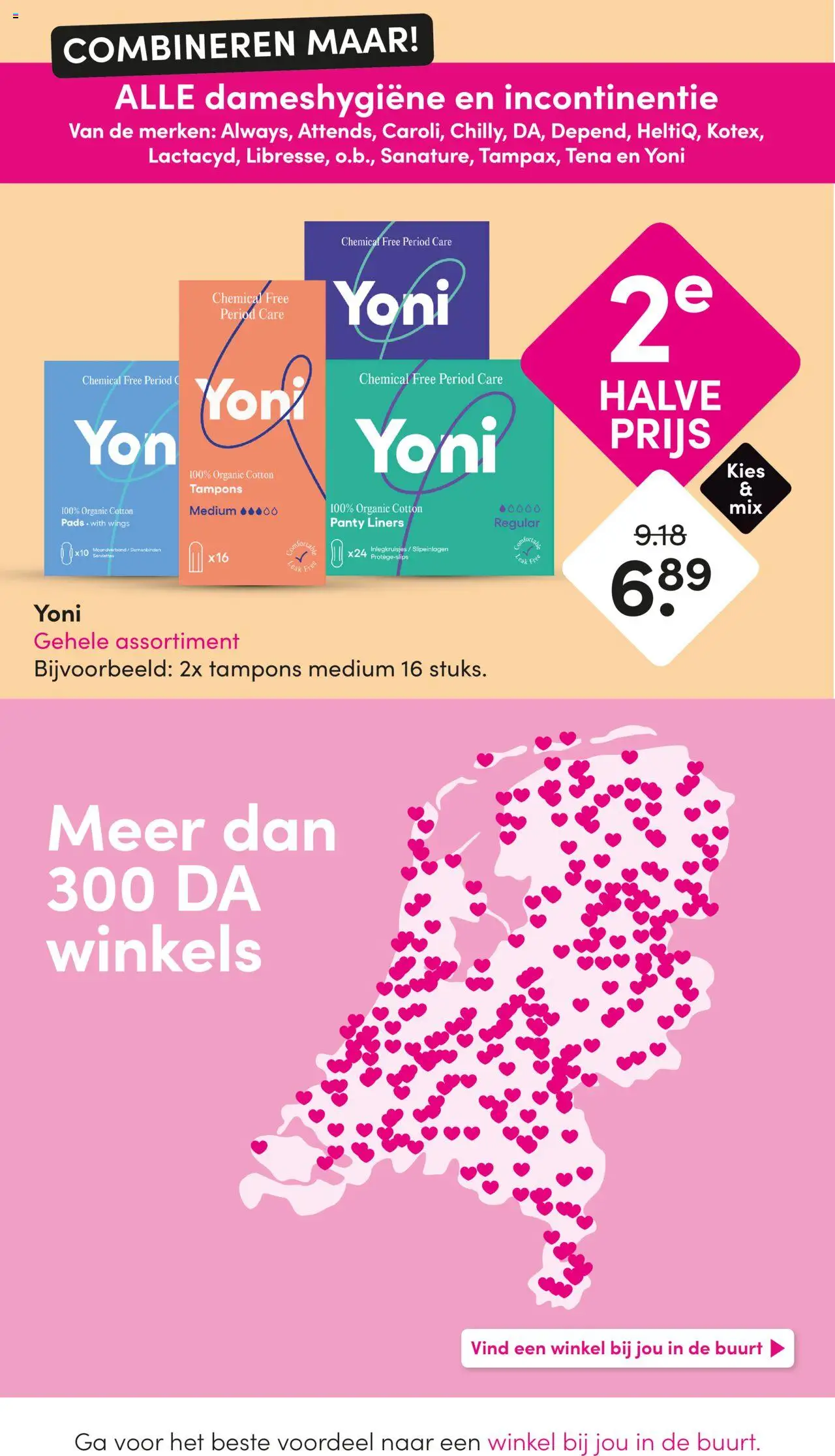  | Pagina: 10 | Producten: Panty, Tampons