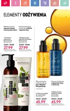 Oriflame Katalog 12 2025 od 17.08.2025 | Strona: 124 | Produkty: Szampon, Odżywka, Olejek do włosów, Odżywka do włosów