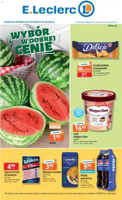 Pogląd oferty "E.Leclerc Gazetka" - ważna od 22.07.2025