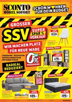 Sconto Prospekt Radikal Reduziert gültig ab dem 19.07.2025