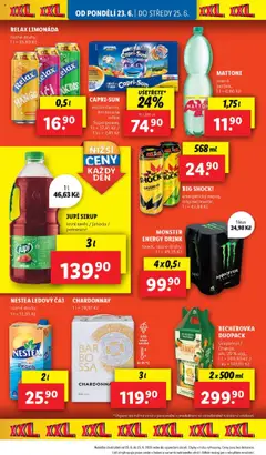 Lidl leták od 23.06.2025 | Strana: 20 | Produkty: Bílé víno, Čaj, Jupí, Becherovka
