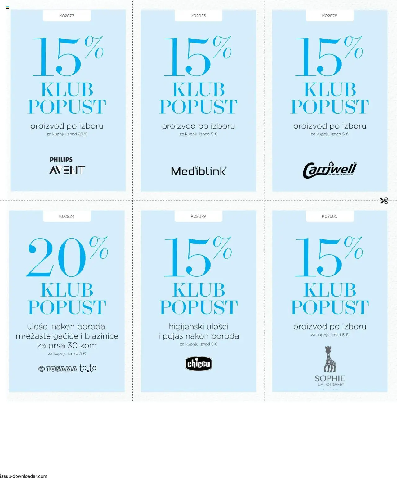 Baby Center katalog | vrijedi od 19.03.2025 | Stranica: 7 | Proizvodi: Higijenski ulošci, Gaćice, Pojas