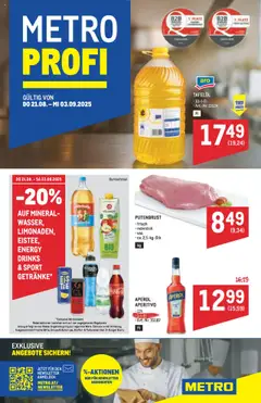Vorschau von dem Prospekt - Metro Angebote Profi gültig ab 21.08.2025