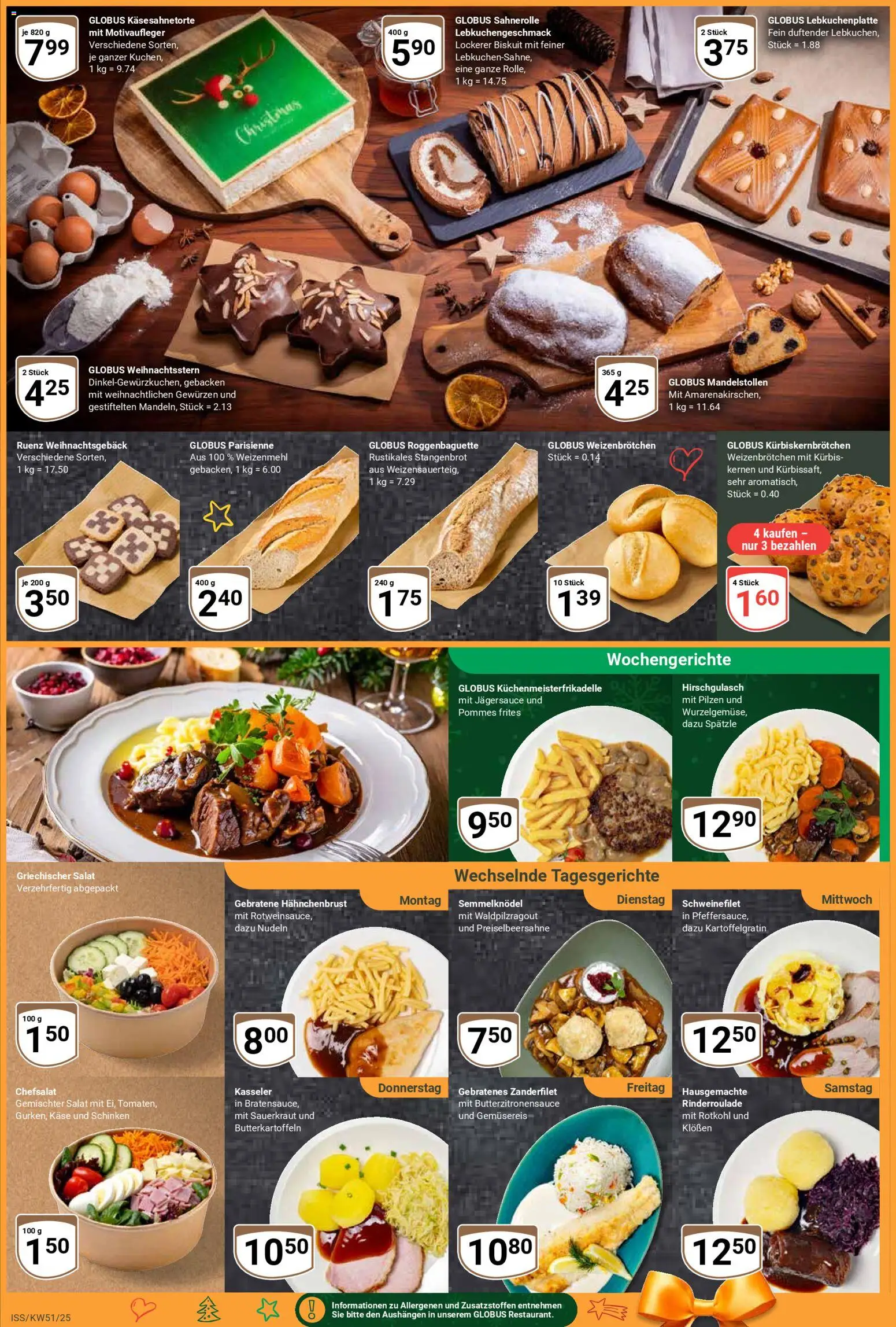 Globus Prospekt 	 – gültig ab 15.12.2025 | Seite: 7 | Produkte: Rotkohl, Pommes, Weizenmehl, Pommes frites
