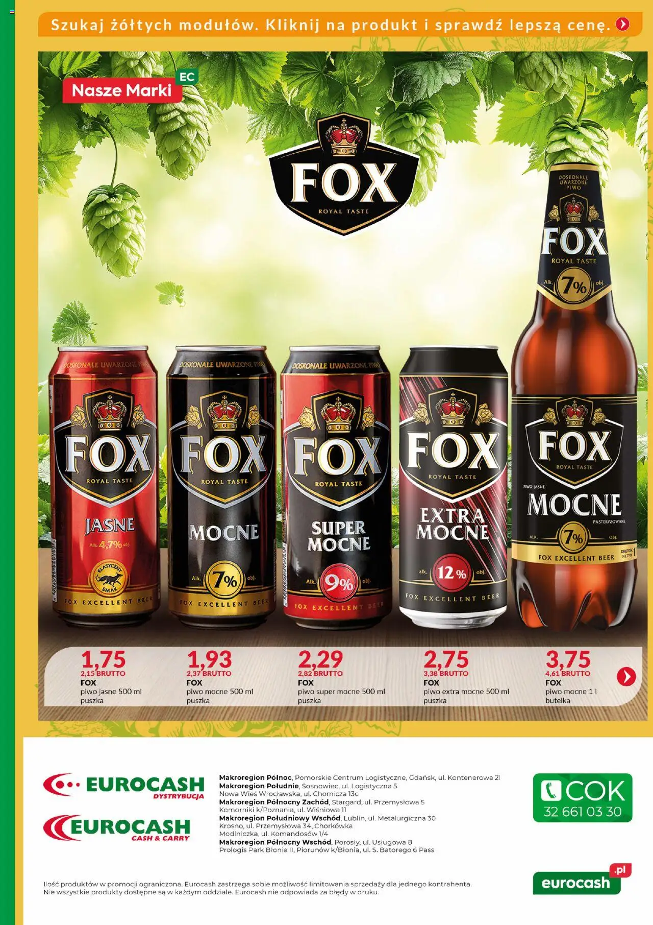 Eurocash Gazetka - Katalog Alkoholowy od 01.06.2025 | Strona: 55 | Produkty: Piwo