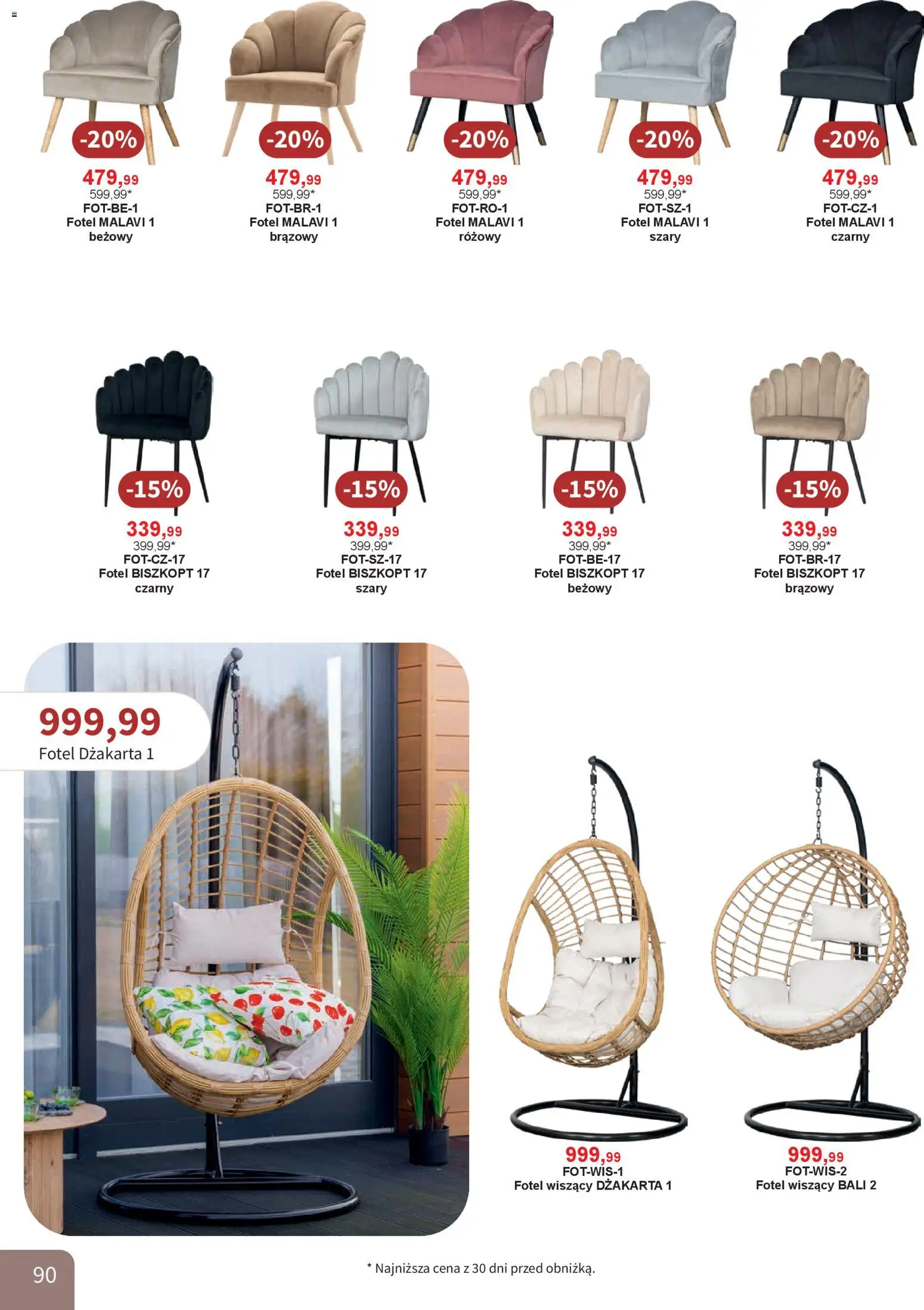 Bodzio Katalog od 01.04.2026 | Strona: 90 | Produkty: Fotel