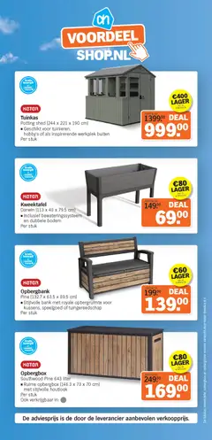 Albert Heijn folder - Voordeelshop folder week 18 - Voorbeeld van een folder van Albert Heijn, geldig van 27.04.2026 | Pagina: 8 | Producten: Bed, Bank, Box