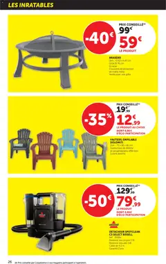 bi1 - Prévisualisation de bi1 Catalogue valide à partir de 21.04.2026 | Page: 26 | Produits: Câble, Brasero, Fauteuil