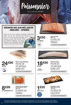 Monoprix - Prévisualisation de Monoprix catalogue valide à partir de 20.01.2026 | Page: 14 | Produits: Pêche, Poissonnerie, Crevettes, Saumon