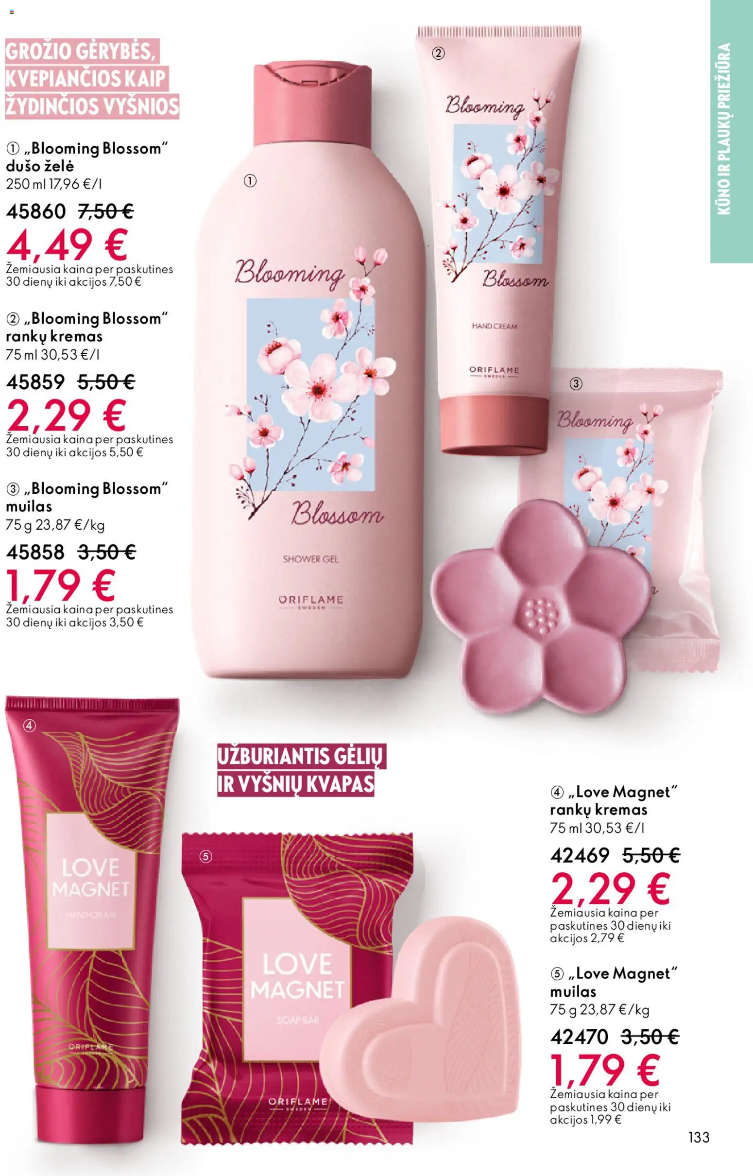 Oriflame akcijos nuo 11.03.2026 | Puslapis: 133 | Prekių: Kvapas, Kremas, Muilas, Dušo želė