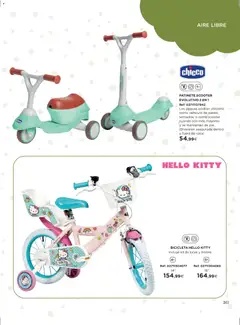 Vista previa El Corte Inglés ofertas válido desde el 27.10.2025 | Página: 361 | Productos: Bicicleta, Patinete