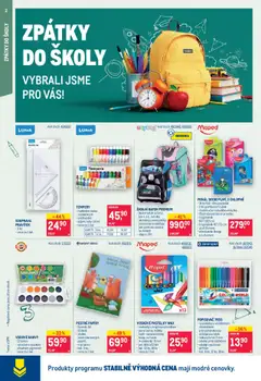 Makro leták - Spotřební zboží od 30.07.2025 | Strana: 2 | Produkty: Tempery, Pastelky, Aktovka, Popisovač